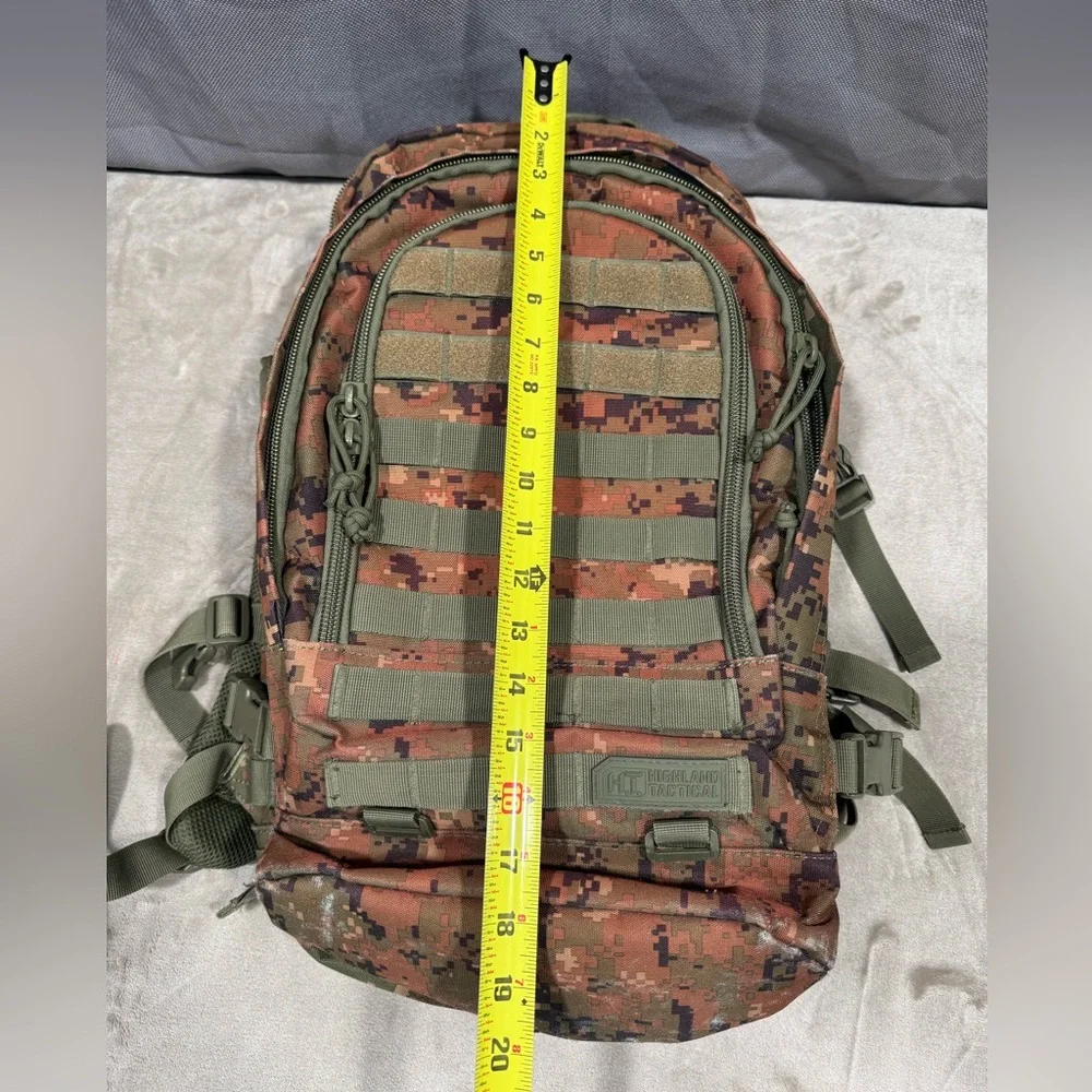 Highland Tactical Camo Backpack